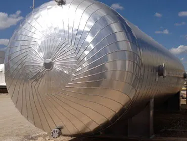 Tank and vessel insulation project by Orbacon Services